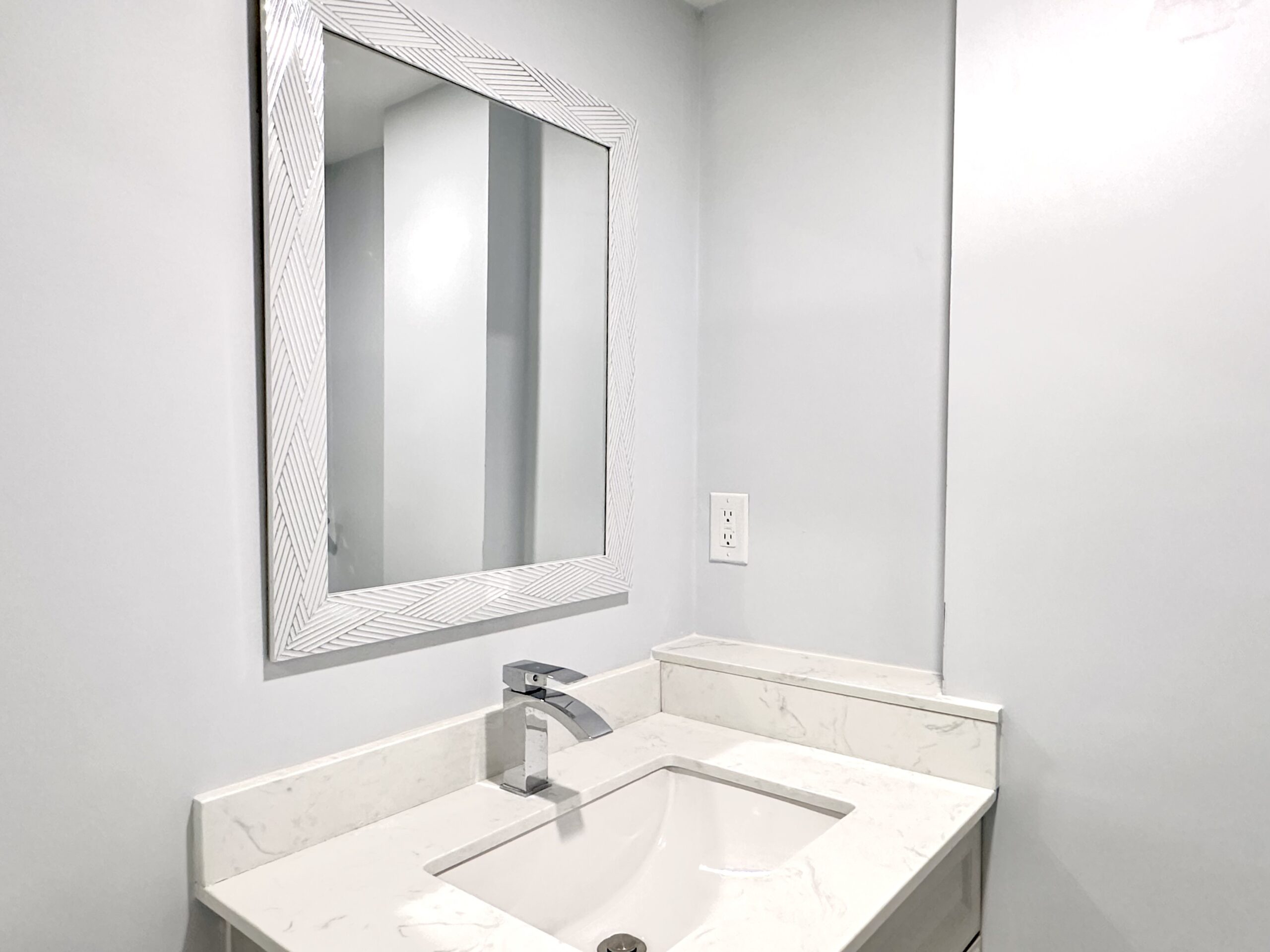Modern bathroom at 159 Van Scott Drive Brampton