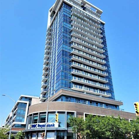 Modern high-rise condominium with glass exterior located in Peel Region, ideal for professionals or first-time buyers looking to buy a condo in Peel.